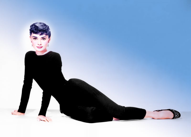 Audrey Hepburn in Elegant Attire